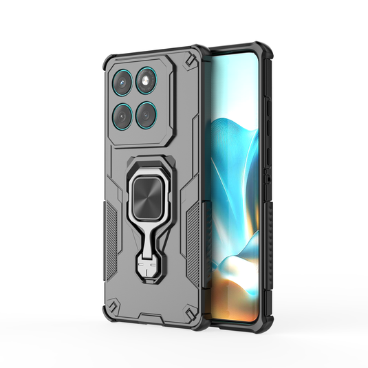 [Built-in Ring Bracket] Motorola Moto Edge 60 Pro/Fusion Mecha-style Anti-slip Protective Hard Heavy Duty Series Case