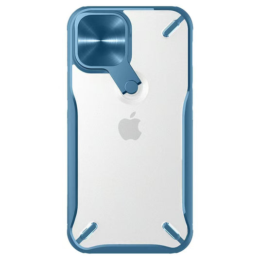 [Built-in Stand][Built-in Lens Cover] Apple iPhone 13/Pro/Pro Max Nillkin Full-cover Shockproof Stand Series Case