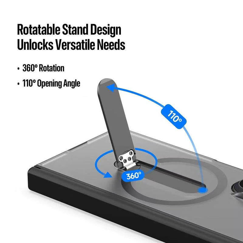 Load image into Gallery viewer, [Built-in Kickstand] Samsung Galaxy Z Fold8 Ultra Business Matte Back Panel Magnetic Case
