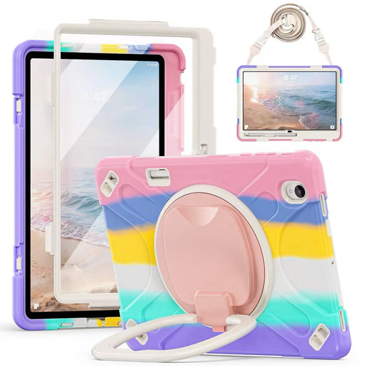 Samsung Galaxy Tab S12 Plus (2026) 12.4" - Multifunctional Shockproof Heavy Duty Series Case With Shoulder Strap