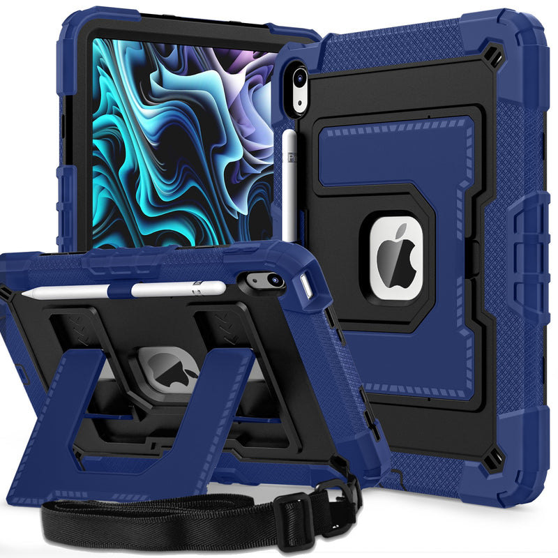 Load image into Gallery viewer, [Built-in Stand] Apple iPad 7/8/9 10.2&#39;&#39; 7/8/9th Gen (2019/2020/2021) - Military Grade Rugged Shockproof Case
