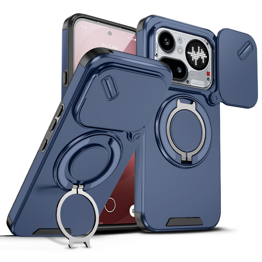 [Built-in Kickstand] Nothing Phone (4a) Pro - Rugged Shockproof Heavy Duty Series Case