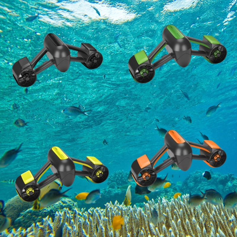 50m Depth Underwater Scooter – 1.8m/s Speed Snorkeling & Diving Seascooter - i-Station Mobile Phone & Electronic Device Repair and Accessories