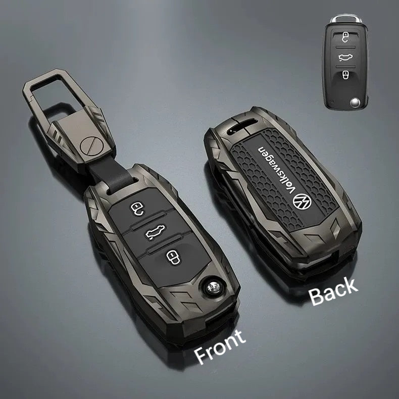 Load image into Gallery viewer, Volkswage Heavy-Duty Mecha Car Key Fob Case Cover For Golf 8, Golf 8 Pro, ID.3, ID.4 X, ID.6, Lamando L, Talagon, Tavendor, Teramont X
