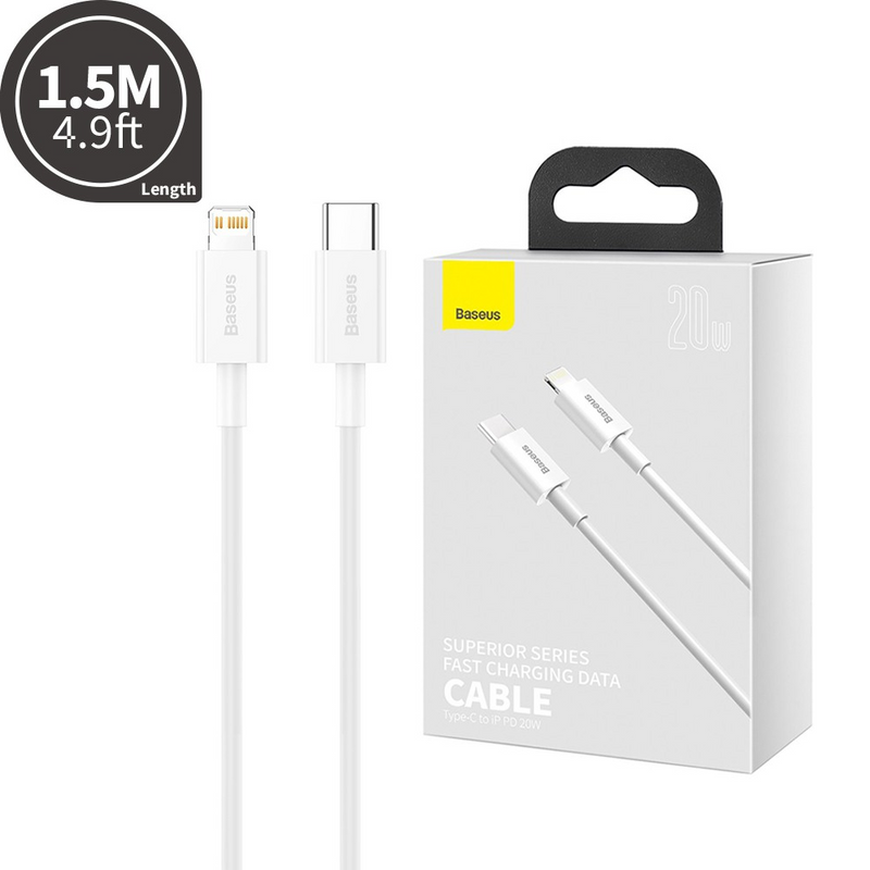 Load image into Gallery viewer, Baseus Superior Series Fast Charging Data Cable Type-C to iP PD 20W 1.5M - i-Station Mobile Phone &amp; Electronic Device Repair and Accessories
