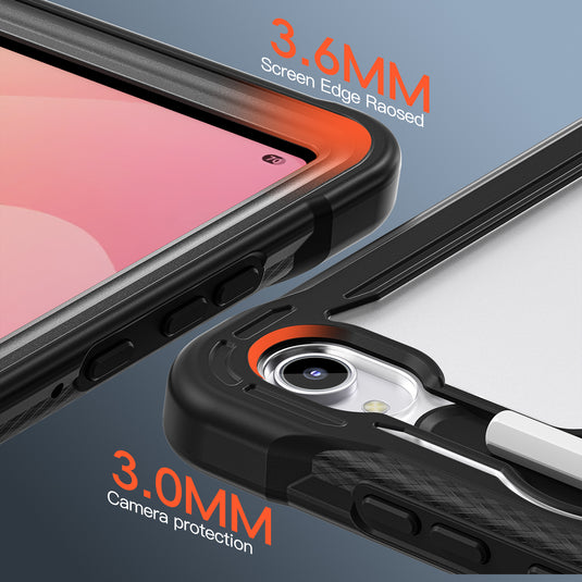 [Built-in Stand] Samsung Galaxy Tab S11 (2025) 11"360° Rotatable EVA Protection with Hand Strap