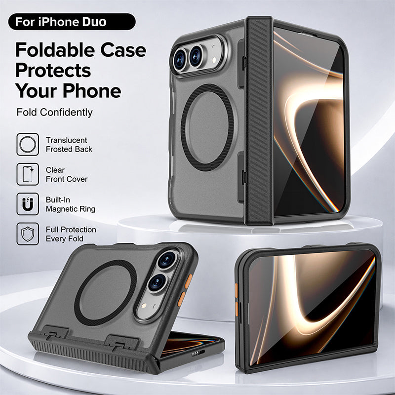 Load image into Gallery viewer, Apple iPhone Duo - Redpepper TF Matte Series Shock Magnetic Case
