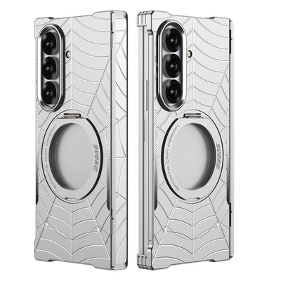 Samsung Galaxy Z Fold8 Ultra 5G (SM-F976) Frameless Mecha Metal Spider-Man Rotating Magnetic Stand Case - i-Station Mobile Phone & Electronic Device Repair and Accessories