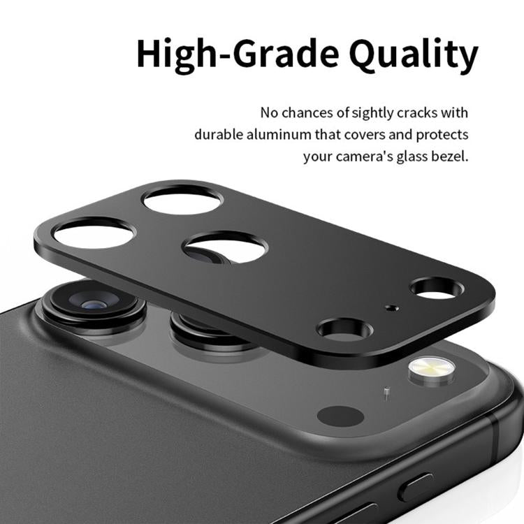 Load image into Gallery viewer, Apple iPhone 17/Air/Pro/Max Matte Metal Hollow Camera Lens Cover
