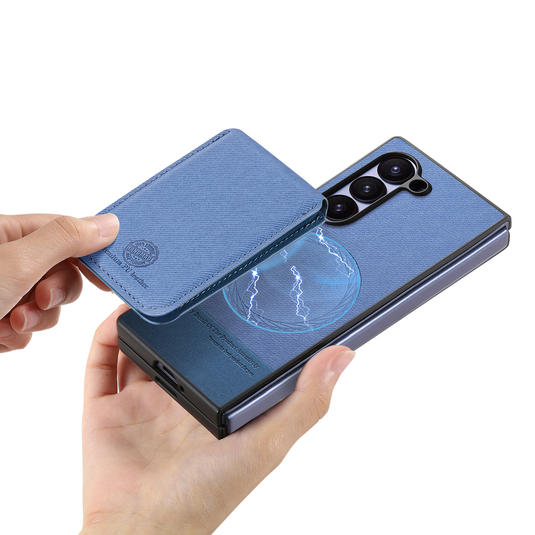 [With Card Slot][Built-in Holder] Motorola Moto Razr Fold - Shockproof Wallet Series Case