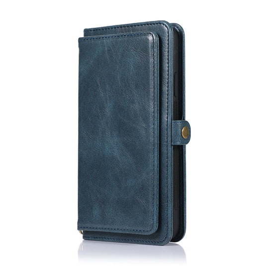 [With Card Slot] Apple iPhone 16/Pro/Pro Max/Plus Multi-Functional Leather 2-in-1 Wallet Series Case