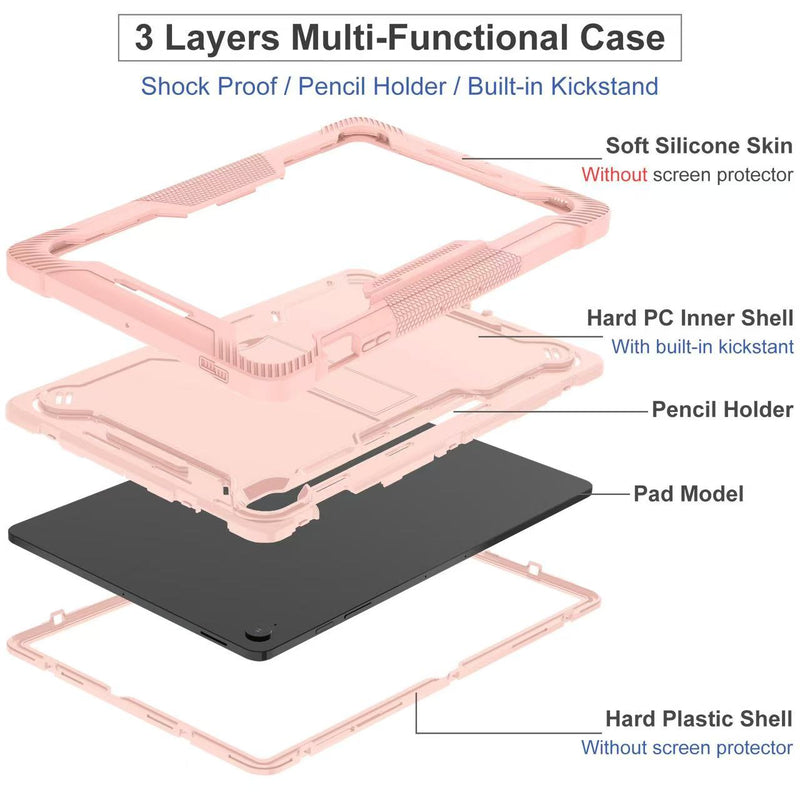 Load image into Gallery viewer, Samsung Galaxy Tab S10 FE Plus (2025) 13.1&quot; - Heavy Duty Defender Armor Drop Proof Case
