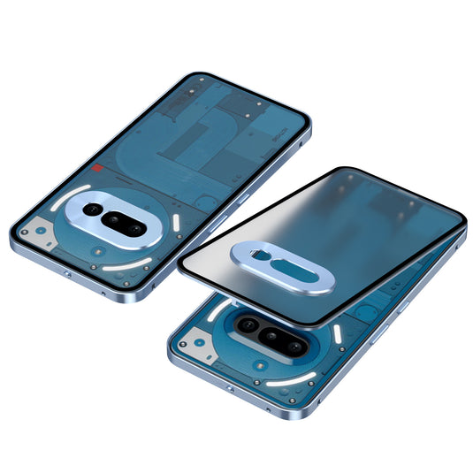 Nothing Phone (3a)/Pro Metal Frame Snap-On Acrylic Phone Case - i-Station Mobile Phone & Electronic Device Repair and Accessories
