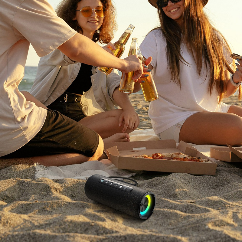 Load image into Gallery viewer, Baseus AeQur VO20 Portable Wireless Speaker-Cluster Black
