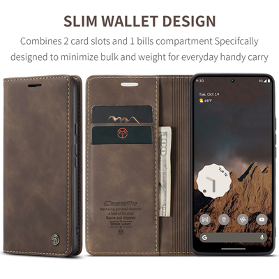 Google Pixel 10a Retro PU Leather Full Protection Flip Cover Case - i-Station Mobile Phone & Electronic Device Repair and Accessories