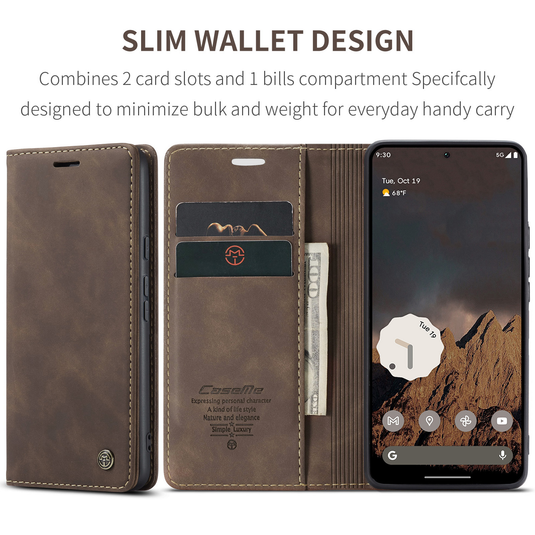 Google Pixel 10a Retro PU Leather Full Protection Flip Cover Case - i-Station Mobile Phone & Electronic Device Repair and Accessories