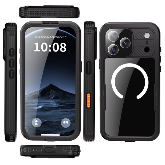 [Magsafe Compatible] [Mars Series] Apple iPhone 17/Air/Pro/Pro Max Shellbox Full Covered Waterproof Heavy Duty Tough Armor Case
