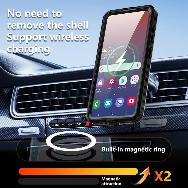 Load image into Gallery viewer, [Magsafe Compatible] [Mars Series] Samsung Galaxy S26 Plus (S947) - Shellbox Full Covered Waterproof Heavy Duty Tough Armor Case - i-Station Mobile Phone &amp; Electronic Device Repair and Accessories

