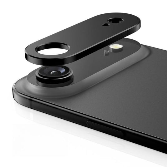 Apple iPhone 17/Air/Pro/Max Matte Metal Hollow Camera Lens Cover
