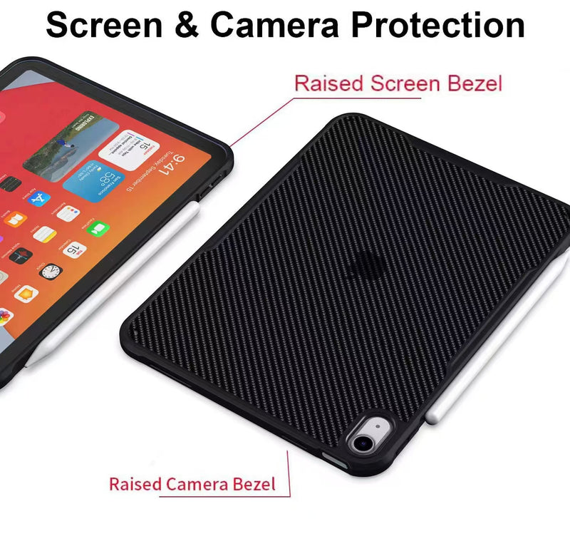 Load image into Gallery viewer, Apple iPad 7/8/9 10.2&#39;&#39; 7/8/9th Gen (2019/2020/2021) Premium Carbon Fiber Shockproof Tablet Case
