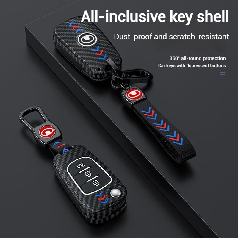 Load image into Gallery viewer, Great Wall Matte ABS Car Key Fob Case Cover For Haval, Wingle, M4, C30
