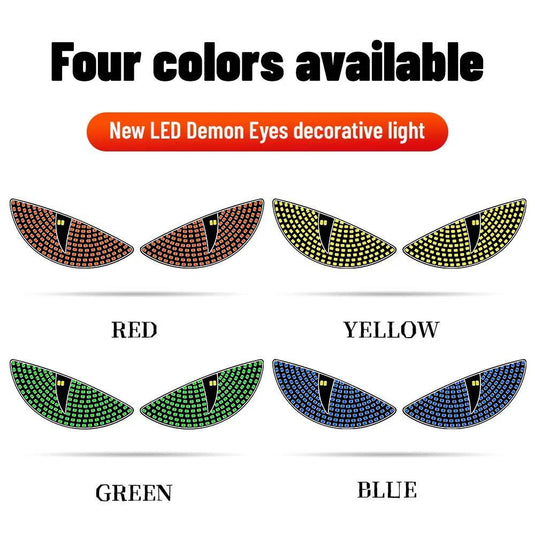 LED Demon Eye USB Wireless Car Ambient Light / Cool Car Decoration Lamp - i-Station Mobile Phone & Electronic Device Repair and Accessories