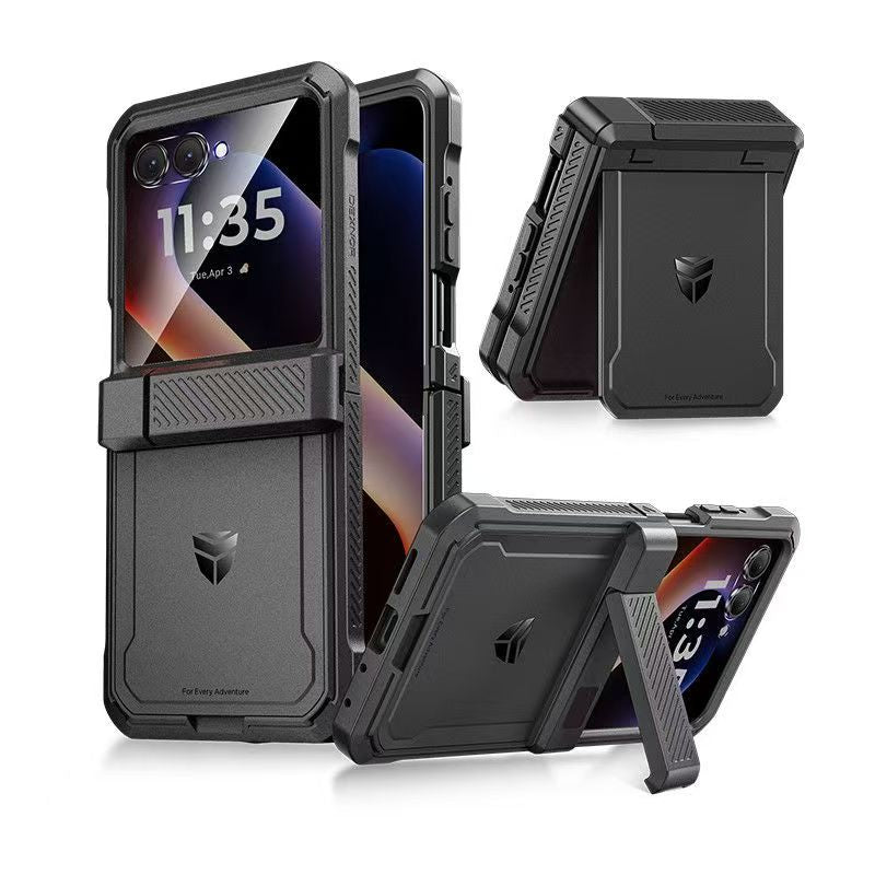 Load image into Gallery viewer, [Dual Kickstands] Motorola Moto Razr 60 - Dexnor Military-Grade Magnetic Case With Shockproof Hinge Cover
