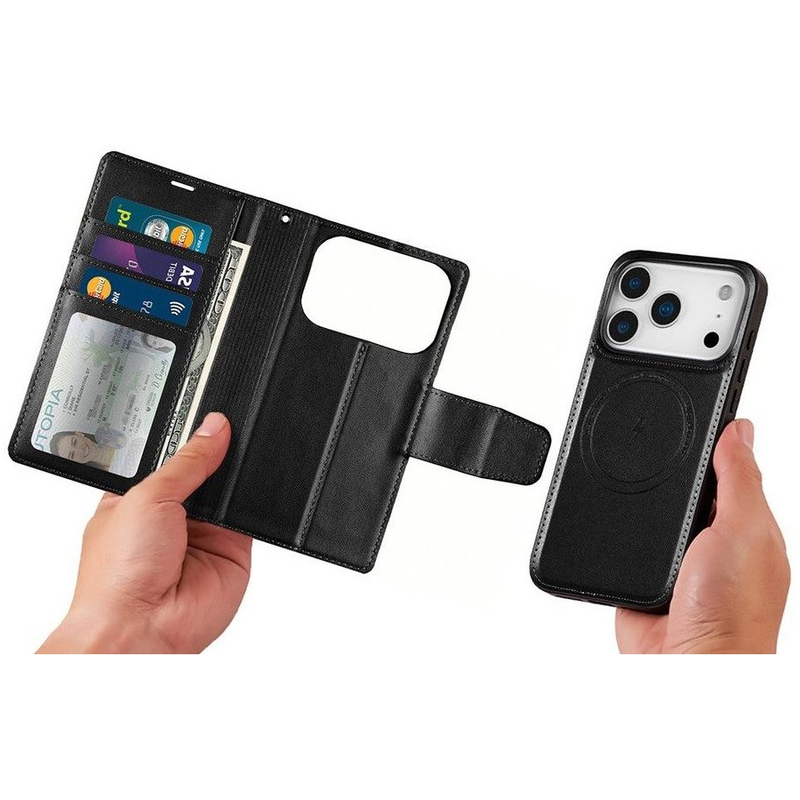 Load image into Gallery viewer, [2 in 1 Detachable][MagSafe Compatible] Apple iPhone Air Hanman Flip Wallet Leather Case
