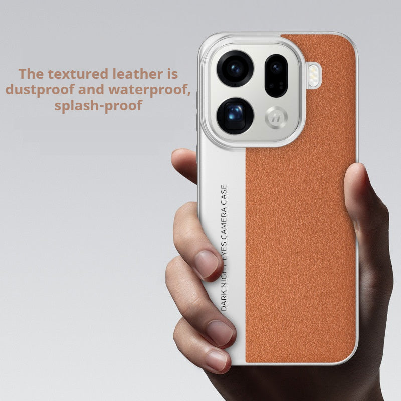 Load image into Gallery viewer, OPPO Find X9/Pro - Camera-Style Leather Texture Shockproof &amp; Stylish Hard Shell
