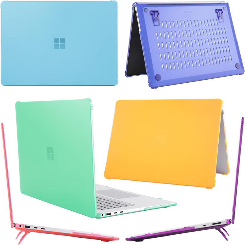 Load image into Gallery viewer, Microsoft Surface Laptop 7 (2037) 15&quot; - iPearl PC Semi-Transparent Shockproof Hard Shell
