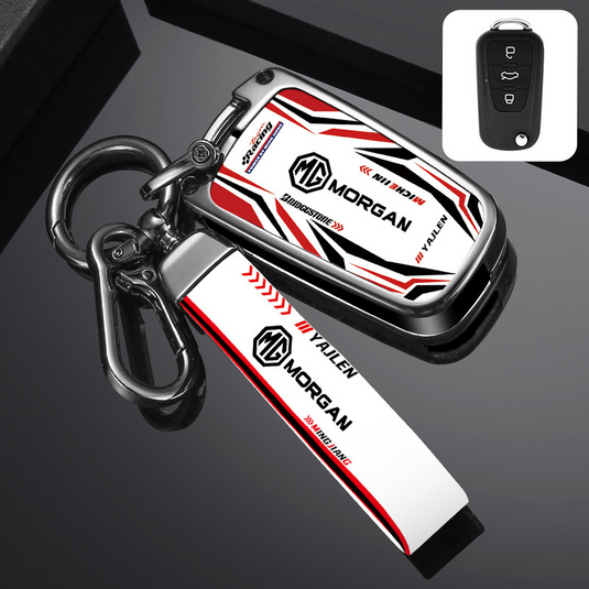 MG Stylish Racing-inspired Design Car Key Fob Case Cover For MG5, MG7, MG GT, MG GS, MG ZS, MG 360