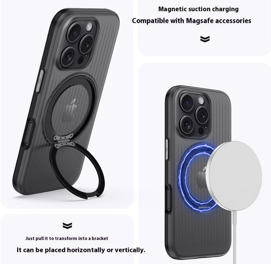 [360° Rotating Bracket] Apple iPhone 16/Plus/Pro/Max - Magsafe Magnetic Phone Case