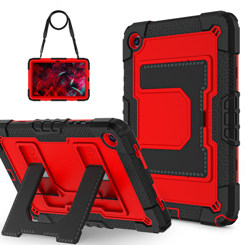Load image into Gallery viewer, [Built-in Stand][With Shoulder Strap] Samsung Galaxy Tab A9 Plus &amp; A11 Plus 11" Kids Full-cover Heavy Duty Case
