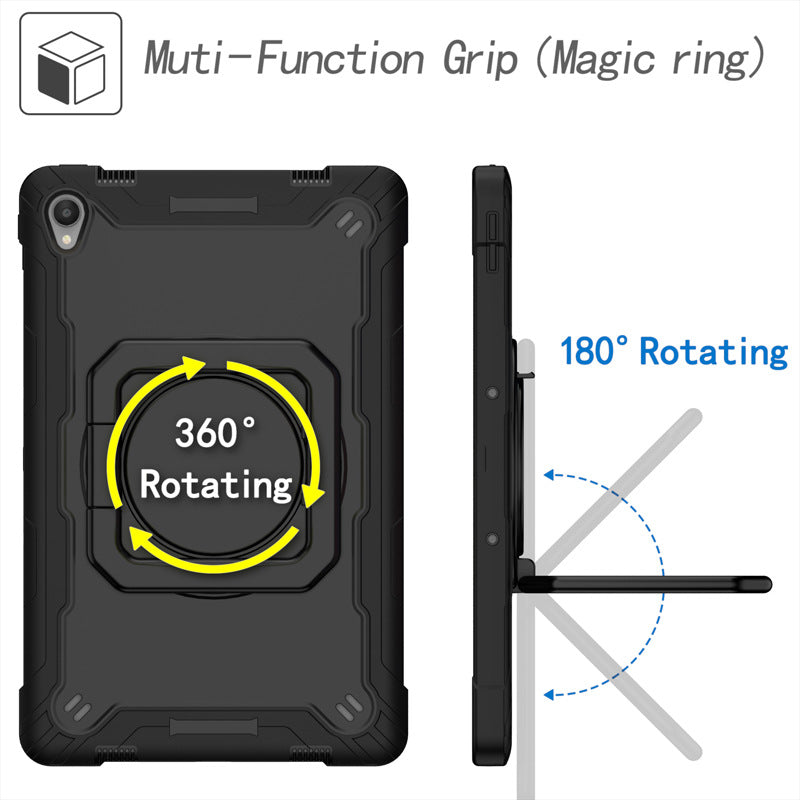 Load image into Gallery viewer, Lenovo Tab M10 Plus (3rd Gen) 10.6&quot; inch 2022 - 360 Rotation Heavy Duty Kid Friendly Ring Handle Case - i-Station Mobile Phone &amp; Electronic Device Repair and Accessories
