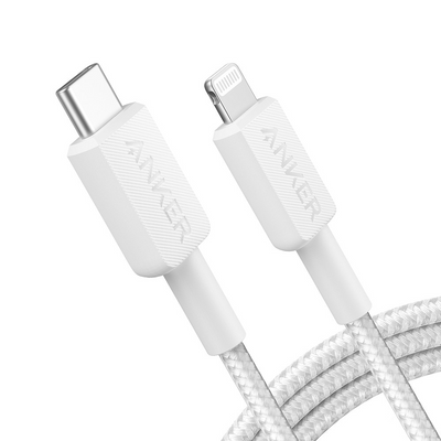 Anker 322 USB-C to Lightning Cable (6ft Braided) - i-Station Mobile Phone & Electronic Device Repair and Accessories