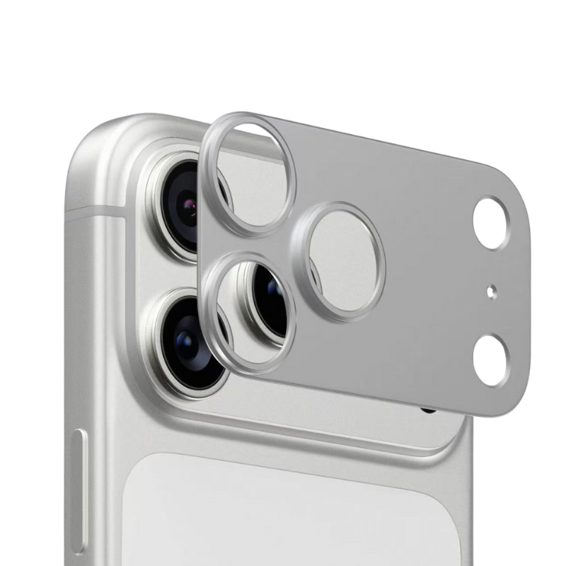 Load image into Gallery viewer, Apple iPhone 17/Air/Pro/Max Matte Metal Hollow Camera Lens Cover

