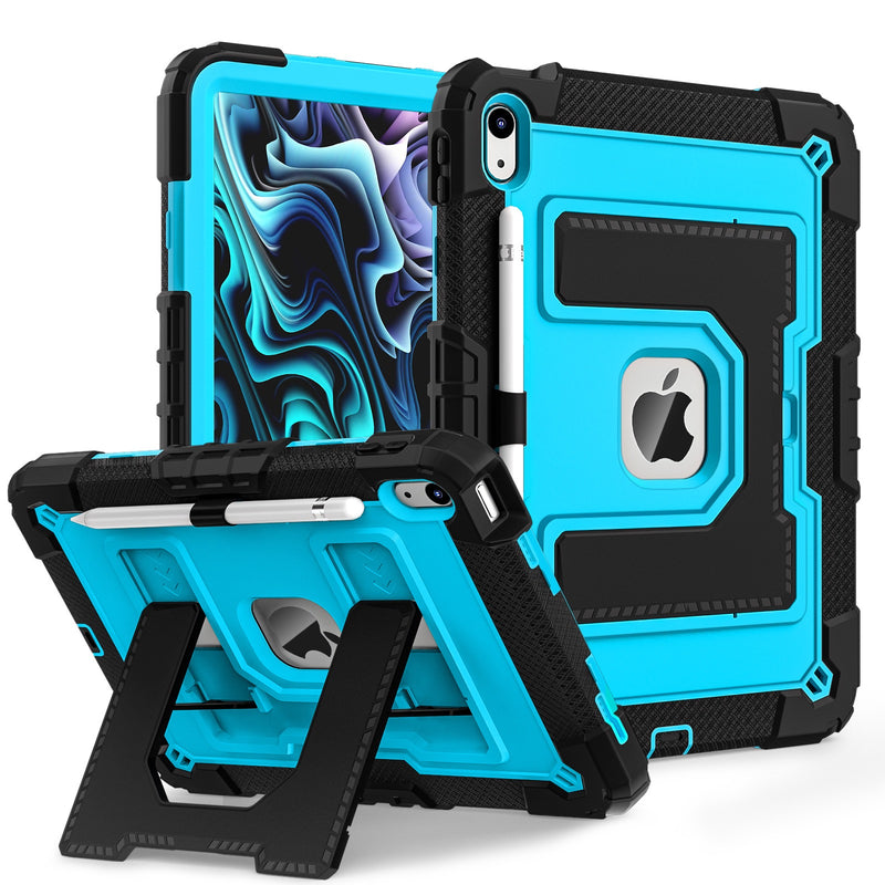 Load image into Gallery viewer, [Built-in Stand] Apple iPad 7/8/9 10.2&#39;&#39; 7/8/9th Gen (2019/2020/2021) - Military Grade Rugged Shockproof Case
