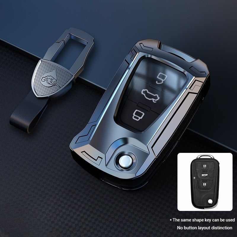 Load image into Gallery viewer, Roewe Mecha Series Zinc Alloy Car Key Fob Case Cover For  RX3, RX5, RX5 Plus, RX5 Max, ERX5, D7, iMAX8, i6, Ei6
