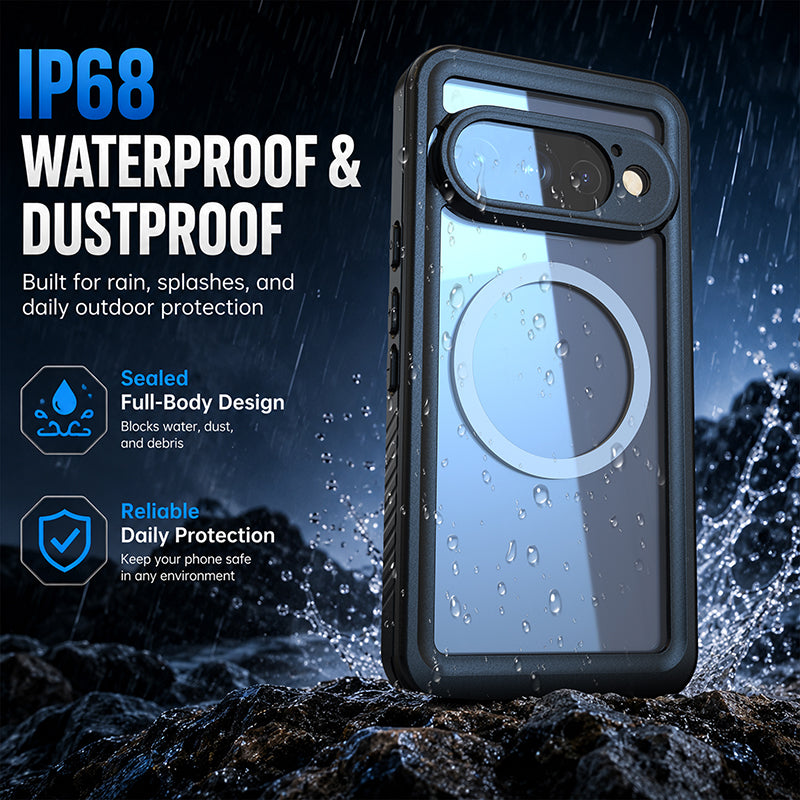 Load image into Gallery viewer, [FS Series][Magsafe Compatible] Google Pixel 11 Pro - Redpepper Full Covered Waterproof Heavy Duty Tough Armor Case
