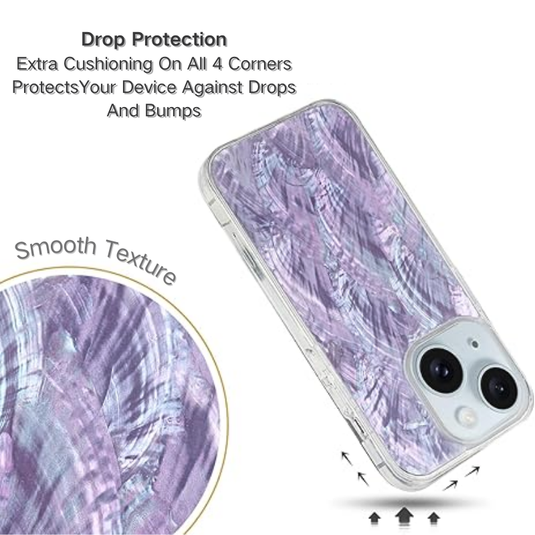 Apple iPhone 11/Pro/Pro Max  Flashy Natural Shell Anti-drop BlingBling Series Case