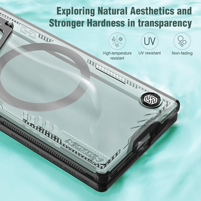 Load image into Gallery viewer, [Magsafe Compatible][With Lens Holder] Samsung Galaxy Z Fold7 Iceblade FoId Shockproof Case with 1 PCS Tempered Glass Screen Protector
