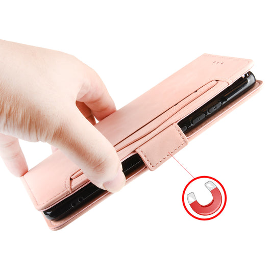 [With Card Slot] Motorola Moto G86/Power - Multi-functional Business Leather Shockproof Wallet Case