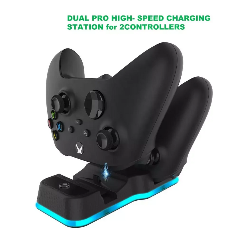 Load image into Gallery viewer, Xbox Series X/S Dual Charging Station with Dual USB-C Ports &amp; LED Indicator - Polar Tech Australia
