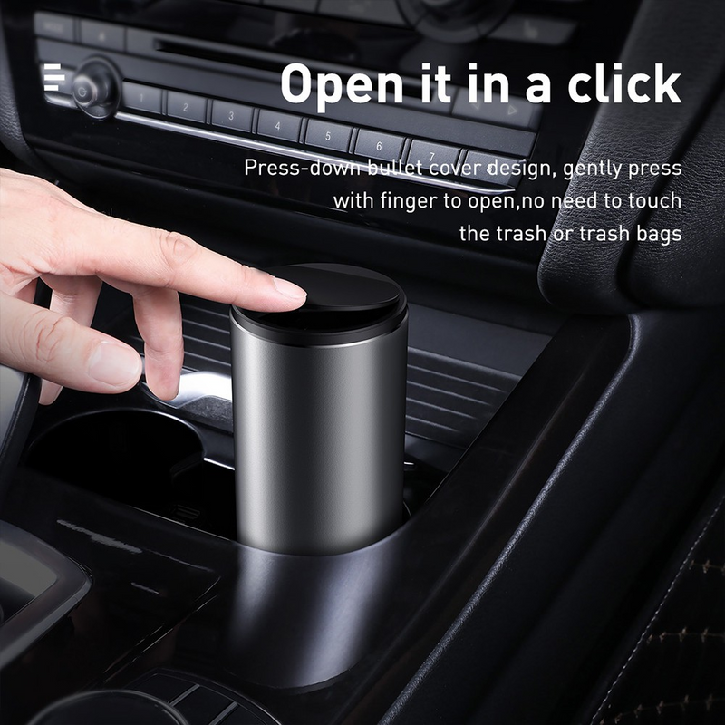 Load image into Gallery viewer, Baseus Gentleman Style Vehicle-mounted Trash Can (with Trash Bag 1 roll/30)
