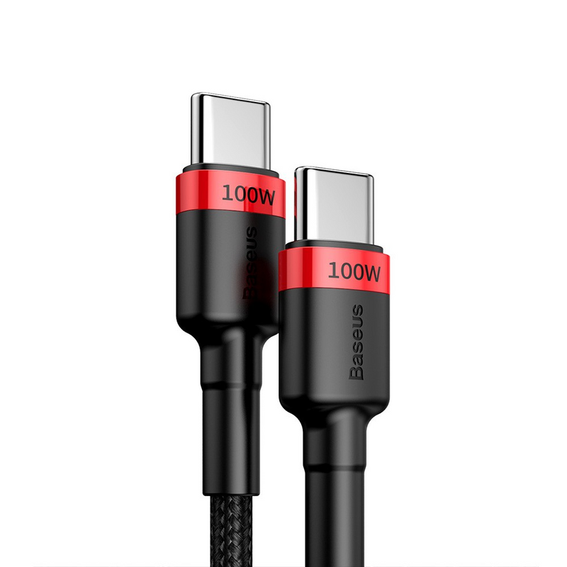 Load image into Gallery viewer, Baseus Cafule PD2.0 100W Flash Charging Type-C to Type-C Cable (20V 5A) 2m
