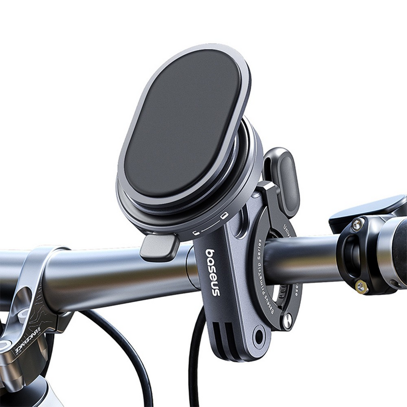 Load image into Gallery viewer, Baseus PrimeTrip Series Stick-on Type Bike Phone Mount-Cosmic Black

