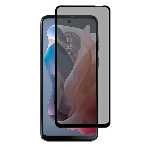 [Full Covered][Privacy] Motorola Moto One Vision Plus -  9H Hardness Anti-Spy Tempered Glass Screen Protector