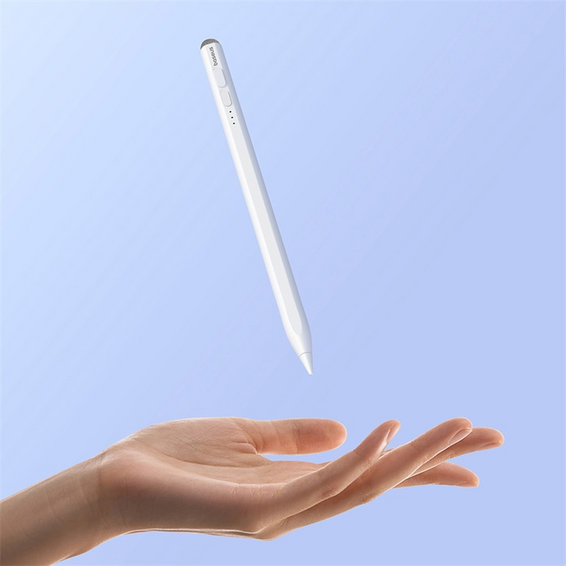 Load image into Gallery viewer, Baseus Smooth Writing 2 Series Stylus with LED Indicators (P80015802213-00) (Active/Passive Version) - Moon White - i-Station Mobile Phone &amp; Electronic Device Repair and Accessories
