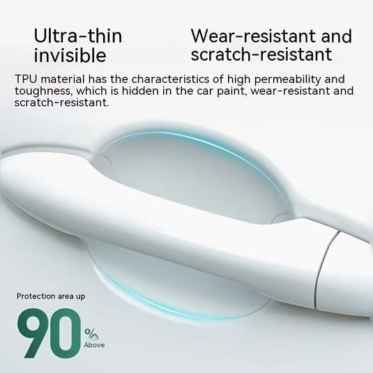 Universal TPU Transparent Door Handle Protective Film – Scratch-Resistant & Self-Adhesive (8 Pcs) - i-Station Mobile Phone & Electronic Device Repair and Accessories
