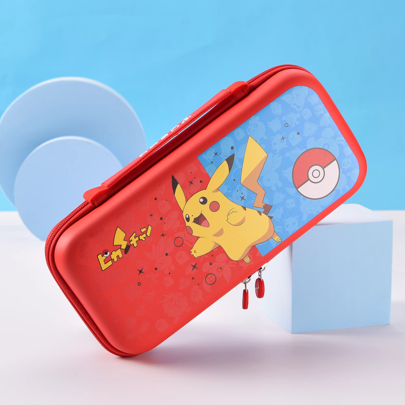 Load image into Gallery viewer, Nintendo Switch/OLED - Pikachu Gaming Hard Protective Storage Case &amp; Controller Grip
